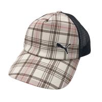 PUMA GOLF �v�[�}�S���t  ���b�V���L���b�v �`�F�b�N�� �x�[�W���n �����N�FA- �y���Áz�S���t�E�F�A