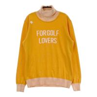 DESCENTE GOLF �f�T���g�S���t  �^�[�g���l�b�N �j�b�g�Z�[�^�[  �I�����W�n �T�C�Y�FL �����N�FB �y���Áz�S���t�E�F�A