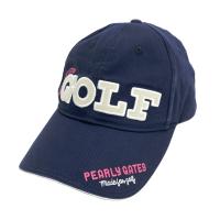 PEARLY GATES �p�[���[�Q�C�c  �L���b�v  �l�C�r�[�n �����N�FB �y���Áz�S���t�E�F�A