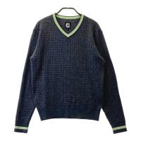 FOOT JOY �t�b�g�W���C  �E�[���� V�l�b�N �j�b�g�Z�[�^�[  �O���[�n �T�C�Y�FM �����N�FB �y���Áz�S���t�E�F�A