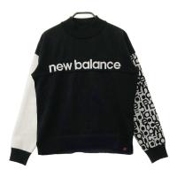 NEW BALANCE GOLF �j���[�o�����X  ���b�N�l�b�N ���� �j�b�g�Z�[�^�[  �u���b�N�n �T�C�Y�F1 �����N�FB �y���Áz�S���t�E�F�A