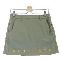 DESCENTE GOLF �f�T���g�S���t  �X�g���b�` �v���[�c�X�J�[�g ���N��  �J�[�L�n �T�C�Y�FM �����N�FA- �y���Áz�S���t�E�F�A