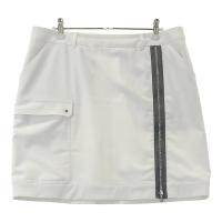 LANVIN SPORT �����o�� �X�|�[��  �X�g���b�`�X�J�[�g  �z���C�g�n �T�C�Y�F44 �����N�FA- �y���Áz�S���t�E�F�A