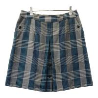 MUNSING WEAR �}���V���O�E�F�A  �E�[�� �X�g���b�`�X�J�[�g �`�F�b�N�� �O���[�n �T�C�Y�F11 �����N�FA- �y���Áz�S���t�E�F�A