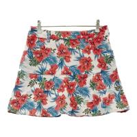 MUNSING WEAR �}���V���O�E�F�A MGWLJE08 �X�g���b�` �t���A�X�J�[�g �ԕ� �z���C�g�n �T�C�Y�F7 �����N�FB �y���Áz�S���t�E�F�A