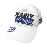 PEARLY GATES �p�[���[�Q�C�c  ���b�V�����S�L���b�v  �z���C�g�n �����N�FB �y���Áz�S���t�E�F�A