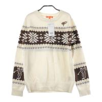 BEAMS GOLF �r�[���X�S���t  �j�b�g�Z�[�^�[ �m���f�B�b�N�� �z���C�g�n �T�C�Y�FL �����N�FN �y�V�i�z�S���t�E�F�A