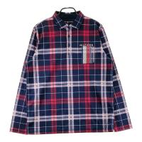 TOMMY HILFIGER GOLF �g�~�[ �q���t�B�K�[�S���t  �����|���V���c �`�F�b�N�� �l�C�r�[�n �T�C�Y�FLL �����N�FB �y���Áz�S���t�E�F�A