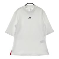 ADIDAS GOLF �A�f�B�_�X�S���t 2024�N���f�� ���b�N�l�b�N �ܕ���T�V���c  �z���C�g�n �T�C�Y�FL �����N�FA- �y���Áz�S���t�E�F�A