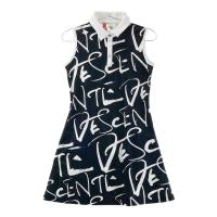 DESCENTE GOLF �f�T���g�S���t  �m�[�X���[�u�����s�[�X ���� �u���b�N�n �T�C�Y�FS �����N�FB �y���Áz�S���t�E�F�A