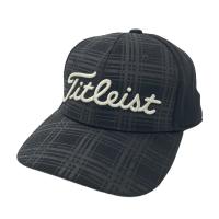 TITLEIST �^�C�g���X�g  �L���b�v �`�F�b�N�� �u���b�N�n �����N�FA- �y���Áz�S���t�E�F�A