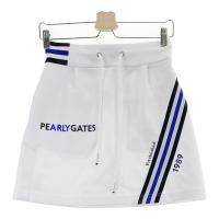 PEARLY GATES �p�[���[�Q�C�c ;2024�N PRO ���u�X�J�[�g  �z���C�g�n �T�C�Y�F0 �����N�FB �y���Áz�S���t�E�F�A