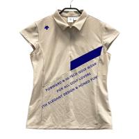 DESCENTE GOLF �f�T���g�S���t  �n�[�t�W�b�v �����|���V���c  �x�[�W���n �T�C�Y�FO �����N�FN �y�V�i�z�S���t�E�F�A