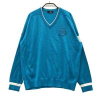 MUNSING WEAR �}���V���O�E�F�A  �E�[���� V�l�b�N �j�b�g�Z�[�^�[  �u���[�n �T�C�Y�FLL �����N�FB �y���Áz�S���t�E�F�A