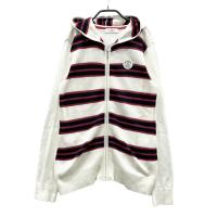 MUNSING WEAR �}���V���O�E�F�A SL4050 �t�[�h�t �j�b�g�W���P�b�g �p�[�J�[ �{�[�_�[�� �z���C�g�n �T�C�Y�FL �����N�FB �y���Áz�S���t�E�F�A