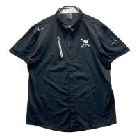 OAKLEY �I�[�N���[ 439464JP �����V���c �X�J���h�J ���� �u���b�N�n �T�C�Y�FXL �����N�FA- �y���Áz�S���t�E�F�A