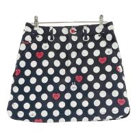 PEARLY GATES �p�[���[�Q�C�c �~LINE �X�g���b�`�X�J�[�g ���C�� �h�b�g�� �l�C�r�[�n �T�C�Y�F0 �����N�FB �y���Áz�S���t�E�F�A