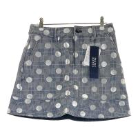 PEARLY GATES �p�[���[�Q�C�c 055-1134112 ���N�� �X�g���b�`�X�J�[�g �h�b�g �O�����`�F�b�N�� �O���[�n �T�C�Y�F0 �����N�FB �y���Áz�S���t�E�F�A