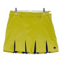 DESCENTE GOLF �f�T���g�S���t  �X�g���b�`�X�J�[�g  �C�G���[�n �T�C�Y�F67/L �����N�FA- �y���Áz�S���t�E�F�A