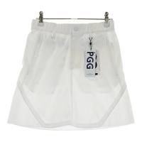 PGG PEARLY GATES �p�[���[�Q�C�c  �o�b�N�v���[�c�X�J�[�g  �z���C�g�n �T�C�Y�F00 �����N�FB �y���Áz�S���t�E�F�A