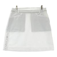 LANVIN SPORT �����o�� �X�|�[��  �X�J�[�g �X�g���C�v�� �z���C�g�n �T�C�Y�F40 �����N�FA- �y���Áz�S���t�E�F�A