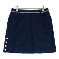 LANVIN SPORT �����o�� �X�|�[��  �X�J�[�g �X�g���C�v�� �l�C�r�[�n �T�C�Y�F40 �����N�FA- �y���Áz�S���t�E�F�A