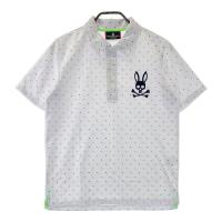 PSYCHO BUNNY �T�C�R�o�j�[  �����|���V���c �h�b�g�� �z���C�g�n �T�C�Y�FS �����N�FB �y���Áz�S���t�E�F�A