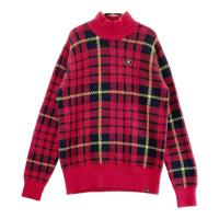 NEW BALANCE GOLF �j���[�o�����X  �n�C�l�b�N �����j�b�g�Z�[�^�[ �`�F�b�N�� ���b�h�n �T�C�Y�F1 �����N�FA- �y���Áz�S���t�E�F�A