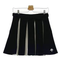 DESCENTE GOLF �f�T���g�S���t  �o�C�J���[ �j�b�g �v���[�c�X�J�[�g  �u���b�N�n �T�C�Y�FM �����N�FB �y���Áz�S���t�E�F�A