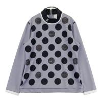 LANVIN SPORT �����o�� �X�|�[��  �n�C�l�b�N ����T�V���c �h�b�g�� �O���[�n �T�C�Y�F44 �����N�FA- �y���Áz�S���t�E�F�A