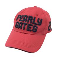 PEARLY GATES �p�[���[�Q�C�c  ���S�L���b�v  ���b�h�n �����N�FA- �y���Áz�S���t�E�F�A