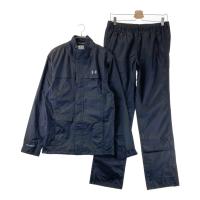 UNDER ARMOUR �A���_�[�A�[�}�[  ���C���E�F�A �㉺�Z�b�g�A�b�v  �u���b�N�n �T�C�Y�FXS �����N�FA- �y���Áz�S���t�E�F�A