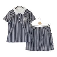 KISS ON THE GREEN �L�X�I���U�O���[��  �Z�b�g�A�b�v �����|���V���c �X�J�[�g �X�g���C�v�� �u���b�N�n �T�C�Y�F2 �����N�FA- �y���Áz�S���t�E�F�A