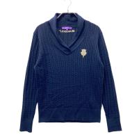 BEAMS GOLF �r�[���X�S���t �p�[�v�����[�x�� �V���[���J���[ �����j�b�g�Z�[�^�[  �l�C�r�[�n �T�C�Y�FM �����N�FB �y���Áz�S���t�E�F�A