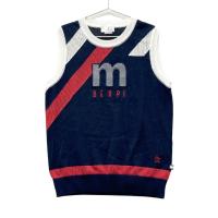 MUNSING WEAR �}���V���O�E�F�A MGWLJL80 �j�b�g�x�X�g  �l�C�r�[�n �T�C�Y�FM �����N�FB �y���Áz�S���t�E�F�A