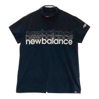 NEW BALANCE GOLF �j���[�o�����X  ���b�N�l�b�N ����T�V���c  �u���b�N�n �T�C�Y�F1 �����N�FA- �y���Áz�S���t�E�F�A