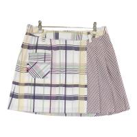 TOMMY HILFIGER GOLF �g�~�[ �q���t�B�K�[�S���t  �v���[�c�ؑ� �X�J�[�g �`�F�b�N�� �z���C�g�n �T�C�Y�FL �����N�FB �y���Áz�S���t�E�F�A