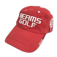 BEAMS GOLF �r�[���X�S���t  �L���b�v  ���b�h�n �����N�FB �y���Áz�S���t�E�F�A
