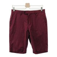 MUNSING WEAR �}���V���O�E�F�A MLMMJD51 �n�[�t�p���c �`�F�b�N�� ���b�h�n �T�C�Y�FM �����N�FA- �y���Áz�S���t�E�F�A