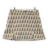 PEARLY GATES �p�[���[�Q�C�c 2024�N���f�� �{�b�N�X�v���[�c ���S�h�J����X�J�[�g ���� �x�[�W���n �T�C�Y�F1 �����N�FA- �y���Áz�S���t�E�F�A