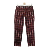 PEARLY GATES �p�[���[�Q�C�c  �X�g���b�` �����O�p���c �`�F�b�N�� �u���E���n �T�C�Y�F4 �����N�FB �y���Áz�S���t�E�F�A