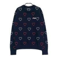 FILA GOLF �t�B���S���t  �j�b�g�Z�[�^�[ �n�[�g ���� �l�C�r�[�n �T�C�Y�FL �����N�FA- �y���Áz�S���t�E�F�A