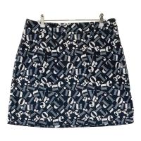 BLACK&WHITE �u���b�N�A���h�z���C�g  �X�g���b�`�X�J�[�g ���� �u���b�N�n �T�C�Y�FLL �����N�FA- �y���Áz�S���t�E�F�A