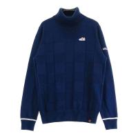 NEW BALANCE GOLF �j���[�o�����X  �E�[���� �^�[�g���l�b�N �j�b�g�Z�[�^�[ �`�F�b�J�[�� �l�C�r�[�n �T�C�Y�F1 �����N�FB �y���Áz�S���t�E�F�A