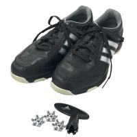ADIDAS GOLF �A�f�B�_�X�S���t Q44810 pure360 Lite �S���t�V���[�Y  �u���b�N�n �T�C�Y�F26cm �����N�FB �y���Áz�S���t�E�F�A