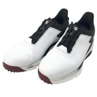 FOOT JOY �t�b�g�W���C 56909J �v�� SLX �{�A �X�p�C�N���X�S���t�V���[�Y  �z���C�g�n �T�C�Y�F27.5W �����N�FB �y���Áz�S���t�E�F�A
