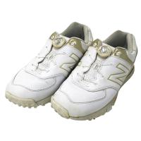 NEW BALANCE GOLF �j���[�o�����X WGB574WG BOA �S���t�V���[�Y  �z���C�g�n �T�C�Y�F25 �����N�FB �y���Áz�S���t�E�F�A