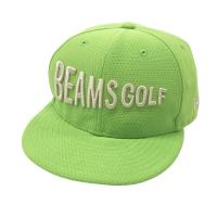 BEAMS GOLF �r�[���X�S���t �~NEW ERA �t���b�g�L���b�v  �O���[���n �����N�FA- �y���Áz�S���t�E�F�A