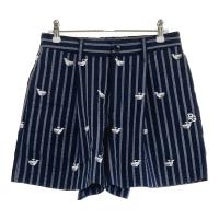 PEARLY GATES �p�[���[�Q�C�c  �V�A�T�b�J�[ �X�g���b�`�V���[�g�p���c �X�g���C�v�� �l�C�r�[�n �T�C�Y�F0 �����N�FA- �y���Áz�S���t�E�F�A