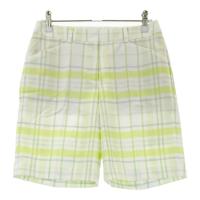 LANVIN SPORT �����o�� �X�|�[��  ���S���� �V���[�g�p���c �`�F�b�N�� �O���[���n �T�C�Y�F36 �����N�FN �y�V�i�z�S���t�E�F�A